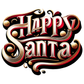 Happy Santa Logo